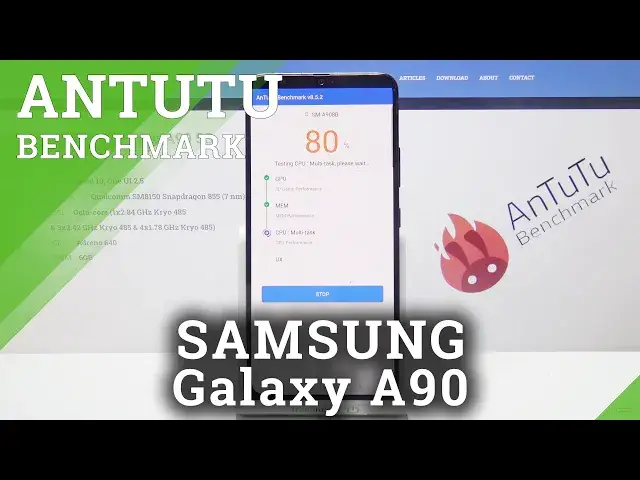 'Video thumbnail for AnTuTu Benchmark on Samsung Galaxy A90 5G - Discover Efficiency Test Results'