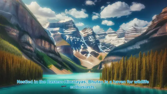 Video thumbnail for Discover Bhutan's Enchanting Wildlife Wonders