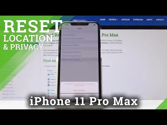'Video thumbnail for How to Reset Location & Privacy Settings on iPhone 11 Pro Max - Back to Default'