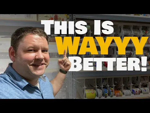 Video thumbnail for How I Fixed My Horrible System for Canned Food Storage