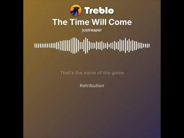 Video thumbnail for The Time Will Come