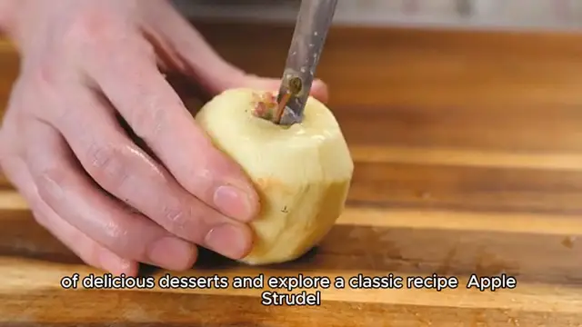 Video thumbnail for apple strudel recipe