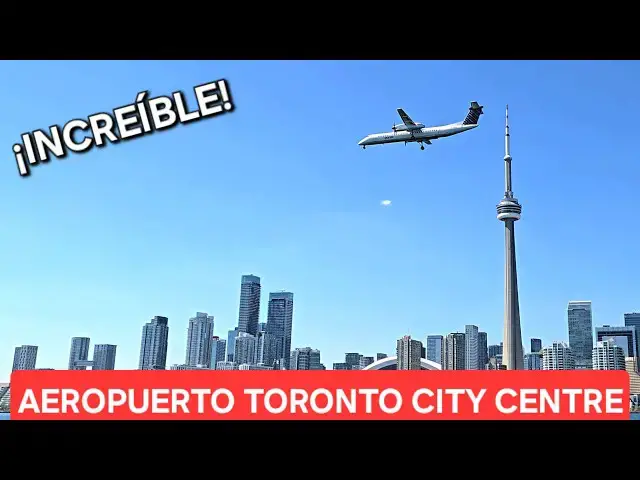 'Video thumbnail for ¡Aeropuerto SECRETO en TORONTO! 🤫 Billy Bishop: (Aerolíneas, Aviones y Vista Increíble)'