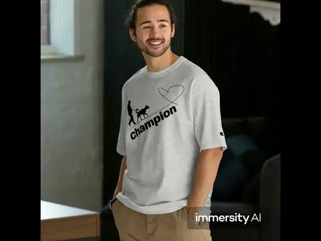 Video thumbnail for Men's Champion T-Shirt BaLoo-Star-Cap GO