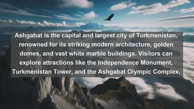 Video thumbnail for Discovering the Top 10 Largest Cities in Turkmenistan!