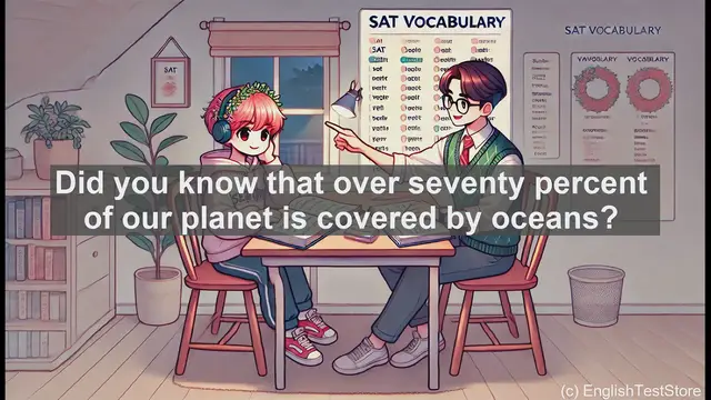 Video thumbnail for 5000 Must Know SAT Vocabulary - Marine: The Word That Defines Our Oceans