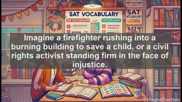 Video thumbnail for 5000 Must Know SAT Vocabulary - Mettlesome: The Power of Courage in SAT Vocabulary