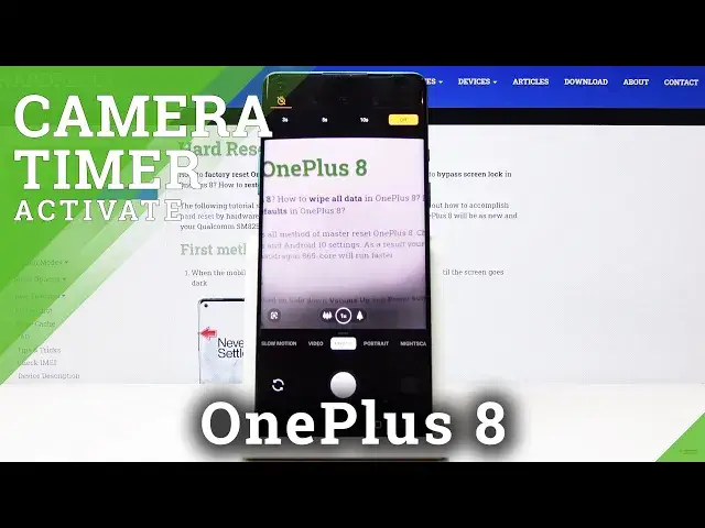 'Video thumbnail for How to Activate Camera Timer in OnePlus 8 – Adjust Delay Taking Photo'