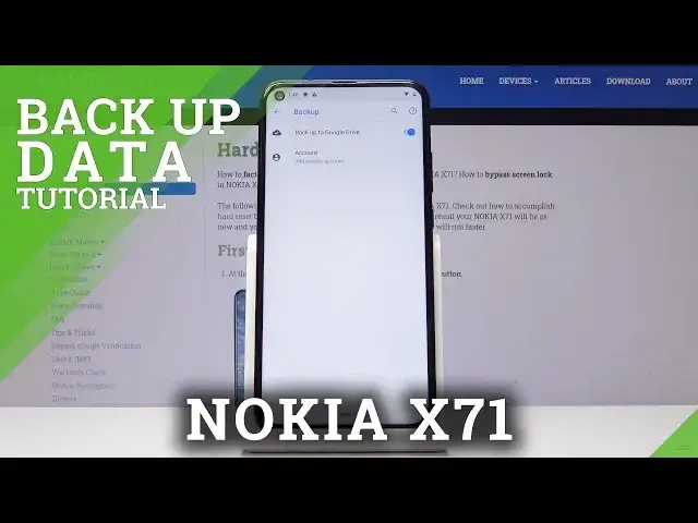 'Video thumbnail for How to Enable Google Backup in NOKIA X71 - Backup Data'