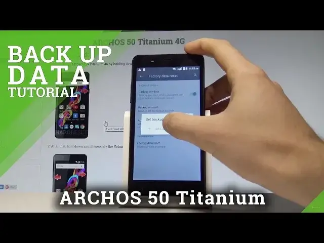 Video thumbnail for How to Back Up Data on ARCHOS 50 Titanium 4G - Enable Google Backup |HardReset.Info