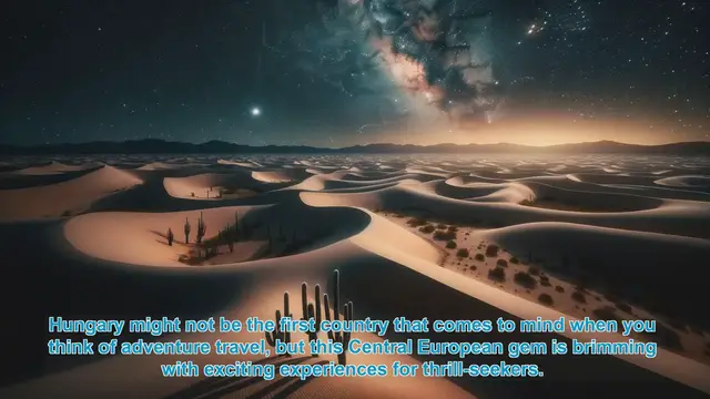 Video thumbnail for Uncover Hungary's Hidden Thrills: Top 10 Adventure Destinations