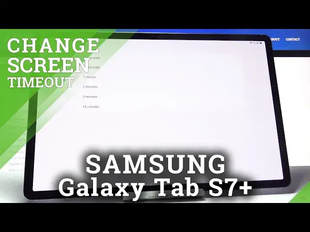 'Video thumbnail for How to Activate Screen Timeout in SAMSUNG Galaxy Tab S7+ - Screen Adjustment'