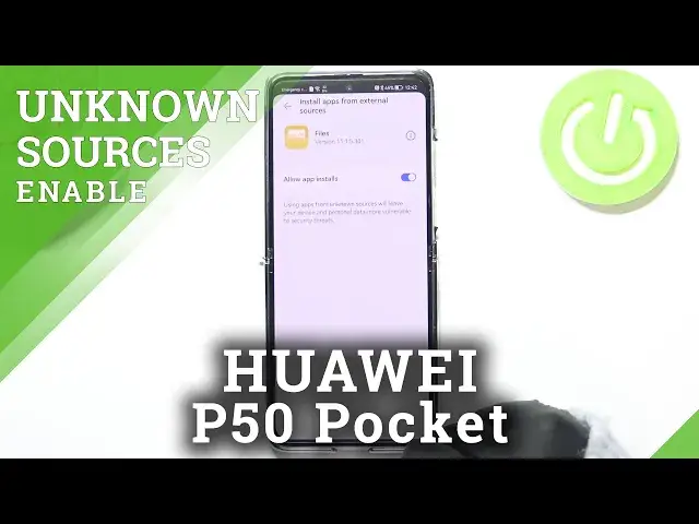 'Video thumbnail for How to Allow Unknown Sources in HUAWEI P50 Pocket – Allow App Installation'