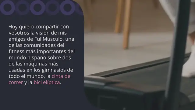 Video thumbnail for ¿Cinta de correr o elíptica?