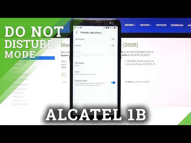 'Video thumbnail for How to Enable DND Mode on ALCATEL 1B (2020) – Do Not Disturb Mode'