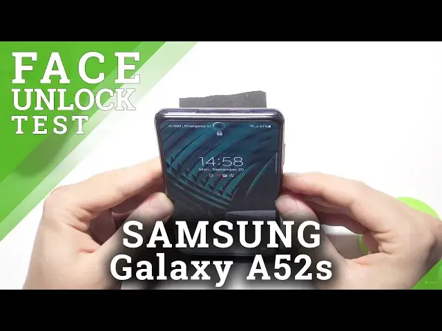 'Video thumbnail for SAMSUNG Galaxy A52s Face Unlock Test - Face Recognition Test'