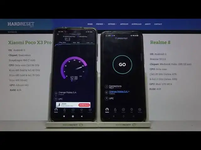 Video thumbnail for Xiaomi Poco X3 Pro vs realme 8 pro - WiFi Speed Test Comparison | by Ookla