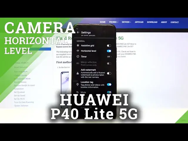 Video thumbnail for How to Show Leveler in HUAWEI P40 Lite - Set Orientation Lines
