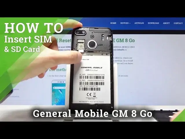 'Video thumbnail for How to Install Nano SIM & Micro SD Card in GENERAL MOBILE GM 8 Go'