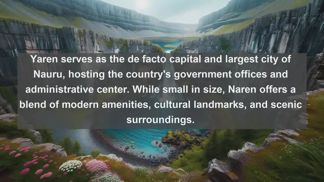 Video thumbnail for Exploring Nauru: Top 10 Largest Cities in the Smallest Island Nation