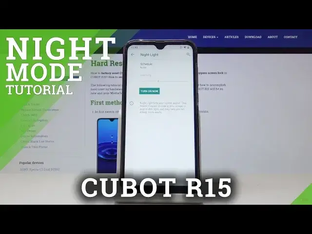 Video thumbnail for How to Enable Night Light in CUBOT R15 - Night Mode