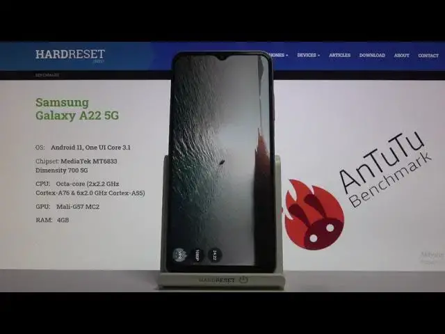 'Video thumbnail for Benchmark SAMSUNG Galaxy A22 5G | AnTuTu Benchmark | MediaTek Dimensity 700 | 4GB RAM | Speed Test'
