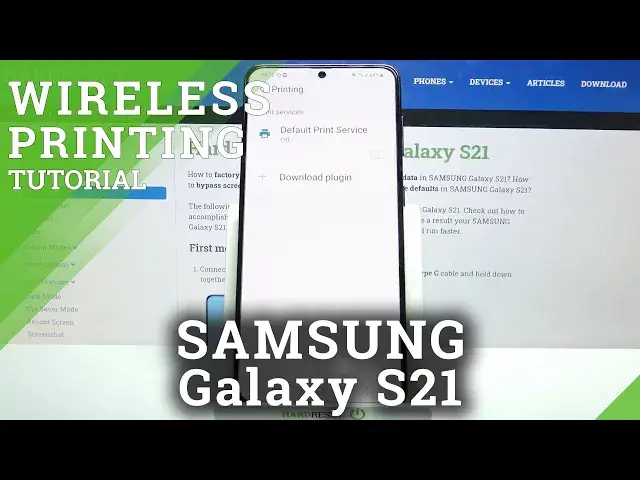 'Video thumbnail for How to Connect Printer to SAMSUNG Galaxy S21 – Wireless Printing'