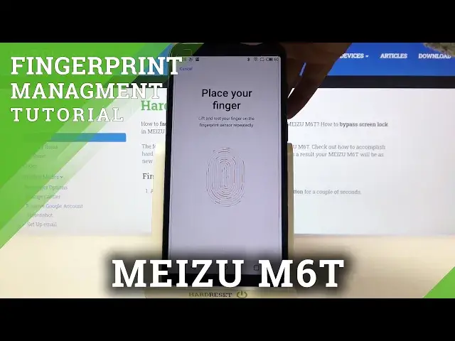 Video thumbnail for How to Add Fingerprint in MEIZU M6T – Set Screen Lock