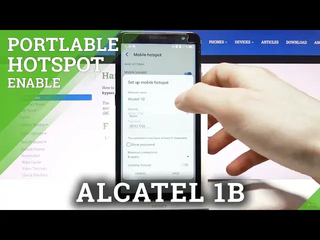 Video thumbnail for How to Enable Portable Hotspot in ALCATEL 1B – Share Internet Connection