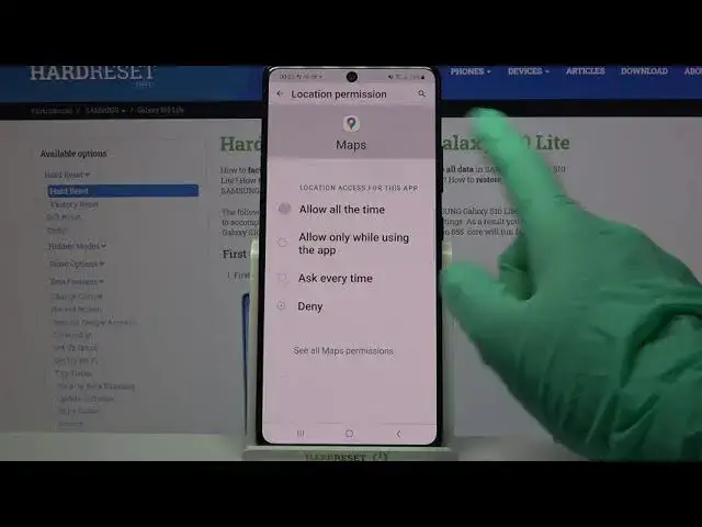 'Video thumbnail for How to Change Apps Permissions on SAMSUNG Galaxy S10 Lite – Manage Apps Permissions'