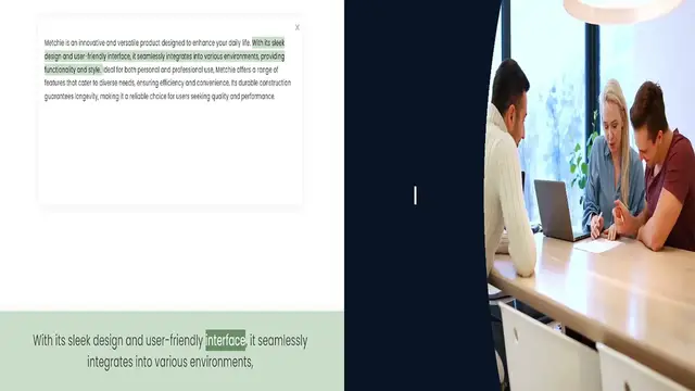 'Video thumbnail for Metchie is an innovative and versatile product designed to enhance your daily life. With its sleek design and user-friendly interface, it seamlessly integrates into various environments, providing functionality and style. Ideal for both p'