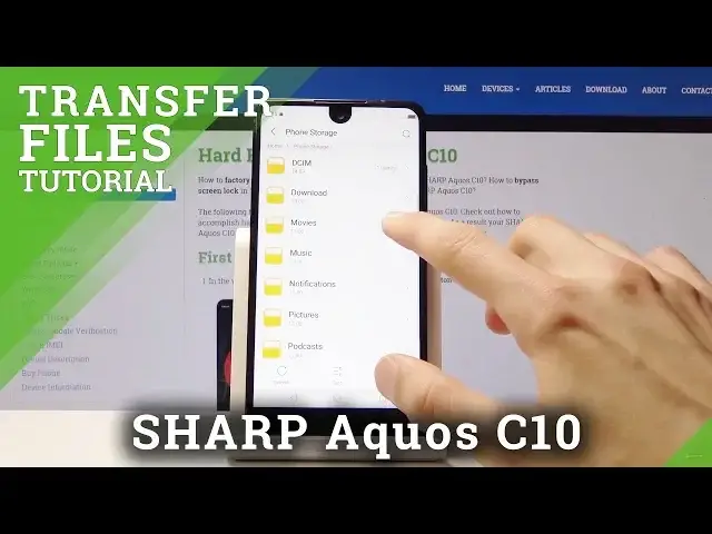 Video thumbnail for How to Transfer Photos in SHARP Aquos C10 - Move Media