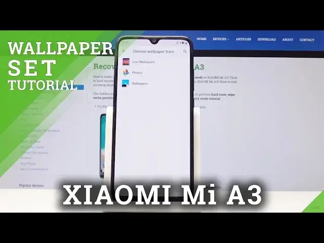 Video thumbnail for How to Set Up Home Screen & Lock Screen Wallpaper in XIAOMI Mi A3 - Change Wallpaper