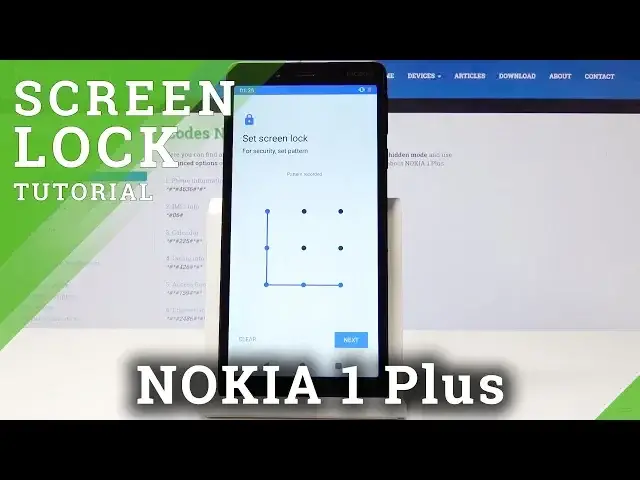 'Video thumbnail for How to Set Up Screen Lock in NOKIA 1 Plus - Add Pattern / Password / Passcode'