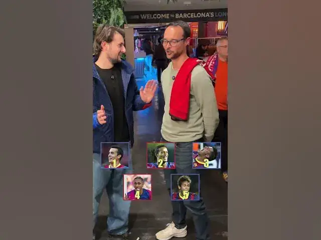 Video thumbnail for TOP 5 A CIEGAS DEL BARÇA EN LA WATCH PARTY DE SORARE