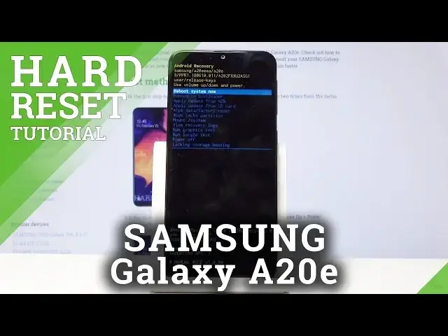 'Video thumbnail for How to Remove Screen Lock in SAMSUNG Galaxy A20e - Hard Reset Tutorial'