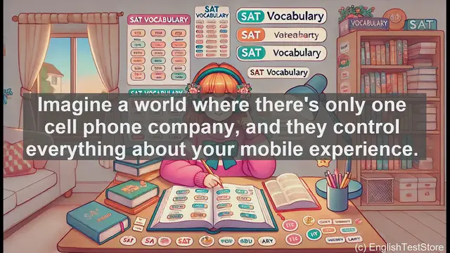 Video thumbnail for 5000 Must Know SAT Vocabulary - SAT Vocabulary: Understanding 'Monopoly'