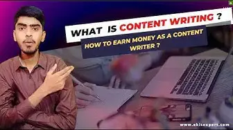 Video thumbnail for What is content writing? and how to earn money as a content writer.
