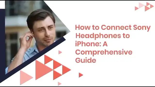 'Video thumbnail for How to Connect Sony Headphones to iPhone'