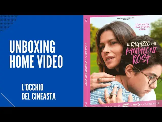 'Video thumbnail for Unboxing dell'edizione home video de Il Ragazzo Dai Pantaloni Rosa - Combo (Dvd + Blu-ray) + Cd'