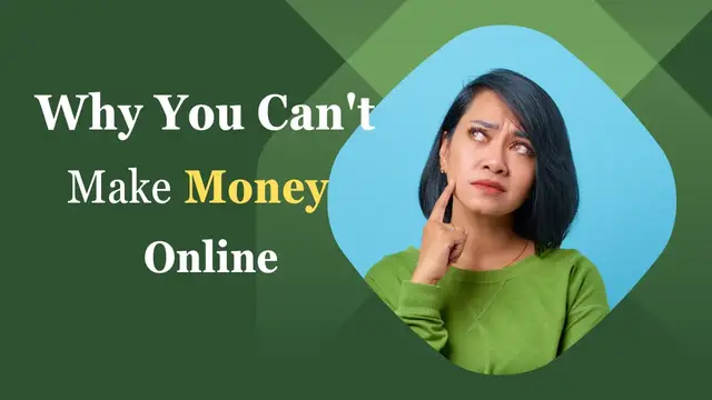 'Video thumbnail for Why You Can't Make Money Online'