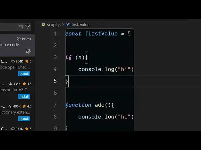 Video thumbnail for Code Spell Checker VSCode IDE Extension Demo Video