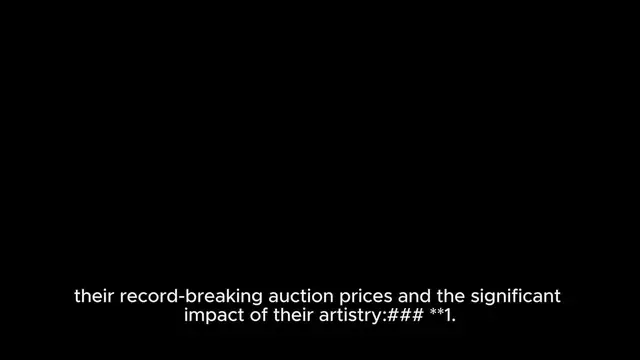 Video thumbnail for top 10 most expensive paintings sold