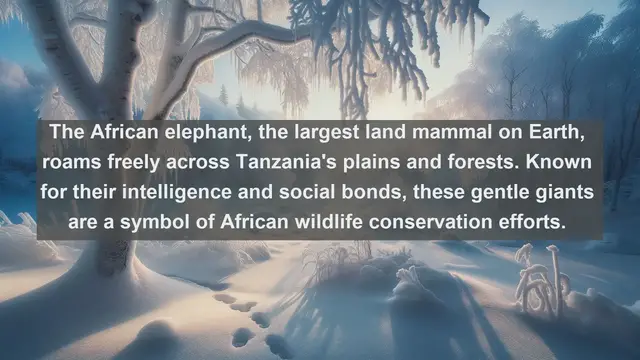 Video thumbnail for Discover Tanzania's Wildlife Wonders: Top 10 Native Fauna
