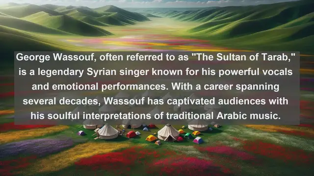 Video thumbnail for Harmonious Melodies: Top 10 Famous Singers in Syria