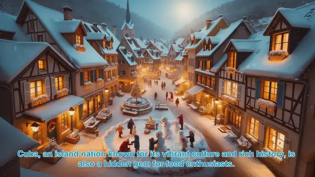 Video thumbnail for Exploring Cuba's Culinary Gems: Top 10 Destinations for Food Lovers