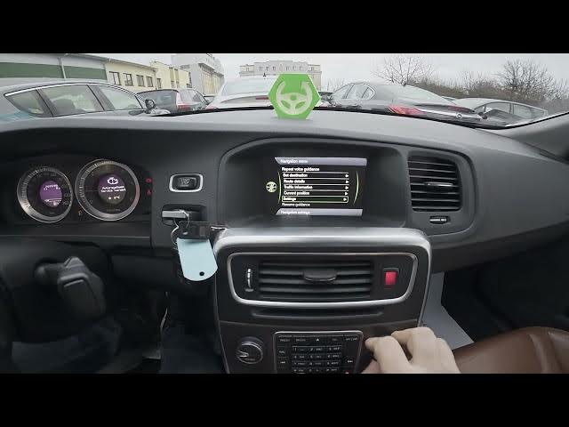 Video thumbnail for Volvo S60 II (2010-2019) – How to Enter & Manage Navigation