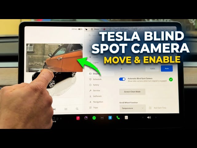 Video thumbnail for TESLA Blind Spot Camera – How to Enable & Move Side Camera View