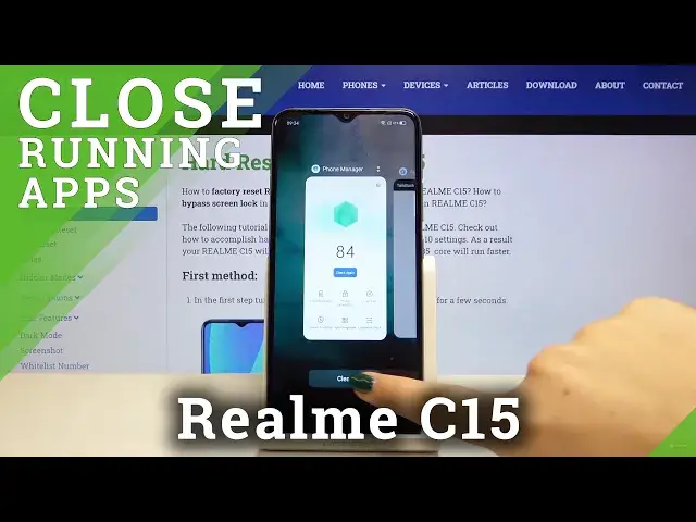 Video thumbnail for How to Close Background Apps in Realme C15 - Close Running Apps