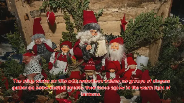 Video thumbnail for How Do People Celebrate Christmas With Live Music Caroling Events?